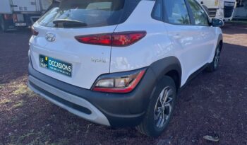 Reunion auto occasion Kona 2022 1.6 gdi 141ch hybrid techno dct-6 pas chère.