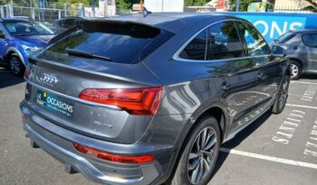 Reunion auto occasion Q5 Sportback 2022 35 tdi mild hybrid 163ch s line s tronic 7 pas chère.