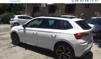 Occasion à vendre : Skoda voiture blanc cristal essence 1.0 tsi evo 110ch monte-carlo dsg7 Reunion