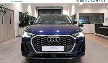 Reunion auto occasion Q3 Sportback 2023 35 tfsi 150ch design s tronic 7 pas chère.