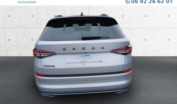 Kodiaq occasion Reunion 2.0 tdi 150ch scr sportline dsg7 7 places, modèle 2023 à vendre.
