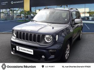 Vente Jeep Renegade 1.5 turbo t4 130ch mhev limited bvr7 Renault-renault Le Port, La Reunion.