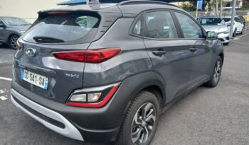 Reunion auto occasion Kona 2023 1.6 gdi 141ch hybrid techno dct-6 pas chère.