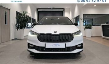 Reunion auto occasion Fabia 2023 1.0 tsi 110ch monte carlo dsg7 pas chère.