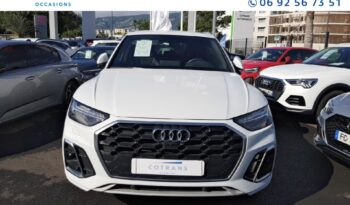 Reunion auto occasion Q5 2023 35 tdi 163ch s line s tronic 7 pas chère.