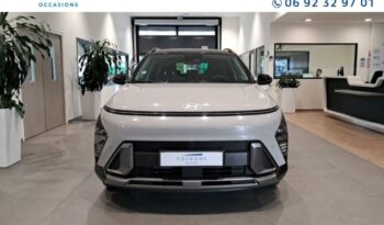 Reunion auto occasion Kona 2023 1.6 gdi 141ch hybrid executive dct-6 pas chère.