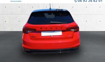 Fabia occasion Reunion 1.0 tsi evo2 110 ch monte carlo, modèle 2024 à vendre.