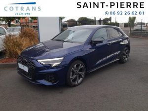 Vente Audi A3 Sportback 30 tfsi 110ch mild hybrid s line s tronic 7 Cotrans-multi Marques Saint Pierre, La Reunion.